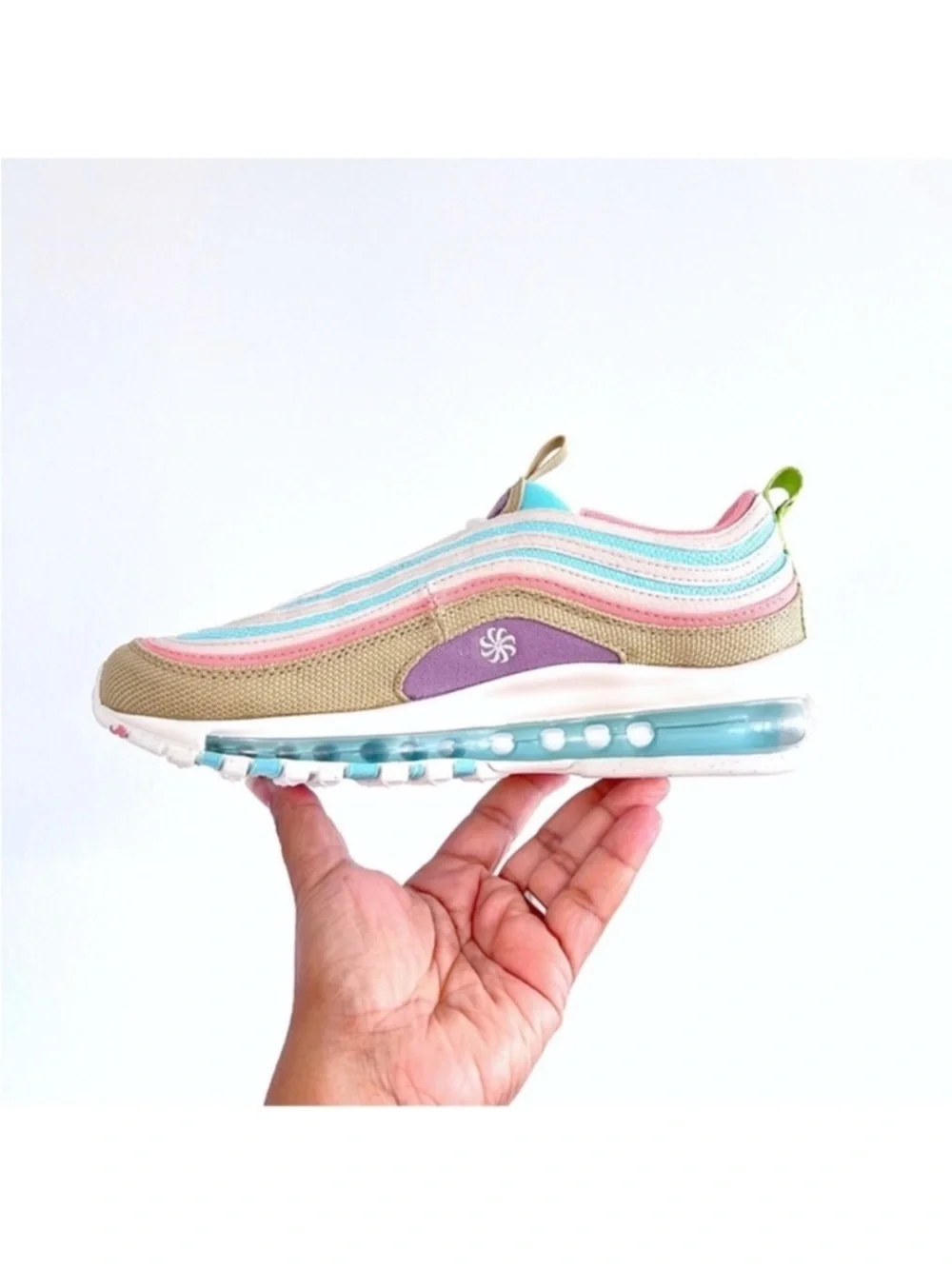 Nike Air Max 97 Special Edition “Wheat Grass” Sneakers Size 7Y / 8.5 Women